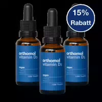 Orthomol Vitamin D3 Vegetarisch 3 X 30 ml