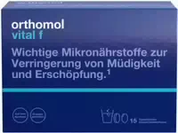 Orthomol Vital F 15 Granulat und Kapseln Orange 1 Kombipackung