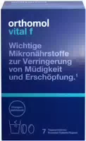 Orthomol Vital F 7 Tagesportionen Granulat Kapseln Kombipack