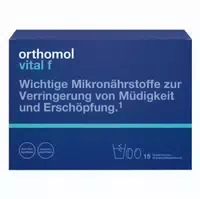 Orthomol Vital F Granulat Kapseln Tabletten Kombipackung