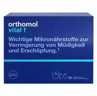 Orthomol Vital F Granulat Kapseln Tabletten Kombipackung