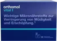 Orthomol Vital F Trinkfläschchen Kapsel Orange 30 st