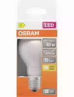 Osram Ledsclp40 3,4w 827 230vglfr E27 Warmweiß