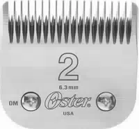 Oster Scherkopf für Oster Motormasch 6,3 Mm, Typ 76918 126, Size 2