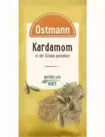 Ostmann Kardamom in der Schale Gemahlen