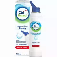 Otrinatural Nasenreinigung Strong Meerwasser Nasenspray, 100% Natürlich 125 ml