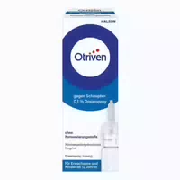 Otriven Gegen Schnupfen 0,1 % Nasenspray Dosierspray Ohne Konservierungsstoffe Otrinatural Schnupfenspray, Meerwasser Nasenspray, 2,3 % Nacl