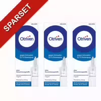 Otriven gegen Schnupfen 0,1 % Nasenspray Dosierspray ohne Konservierungsstoffe Otrinatural Schnupfenspray, Meerwasser Nasenspray, 2,3 % Nacl