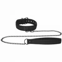 Ouch! Puppy Play Neoprenhalsband Mit Leine