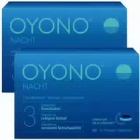 Oyono Nacht mit 1mg Melatonin, Baldrian und Zitronenmelisse