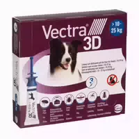 Vectra 3d für Hunde von 4 Bis 10 kg 3 st