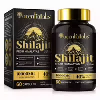 P Beauty Himalaya Shilajit Mumijo Kapseln 10:1 Extrakt 40% Fulvinsäure
