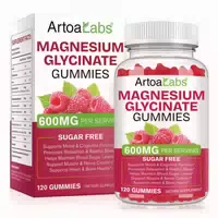 P Beauty Magnesium Glycinat Gummis 600 mg Hochdosiert für Entspannung und Gesundheit
