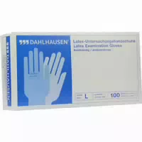 Handschuhe Latex Ungepudert Gr l 100 st Handschuhe