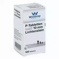 P Tabletten Weiss 10 mm