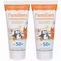 Paediprotect Familiensonnencreme Lsf 50 – Sonnencreme Familie & Kinder, Wasserfest, Vegan