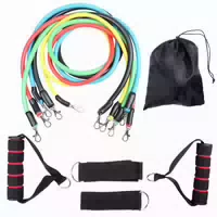 Widerstandsbänder 5er Set Latex Tragebeutel Gymnastikband Gr 1 st