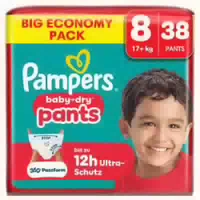 Pampers Baby Dry Pants Gr 8 Xl 17 kg Monatsbox