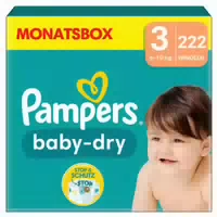 Pampers Baby Dry Windeln Monatsbox