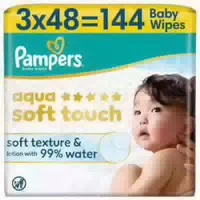 Pampers Feuchttücher Aqua Soft Touch
