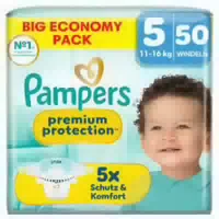 Pampers Premium Protection Windeln Gr 5, 11kg 16kg