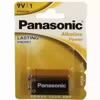 Panasonic 9v Alkali Batterie
