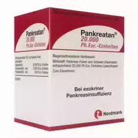 Pankreatan 20 000 Ph Eur Einheiten Magensaftresistent Hartkapseln
