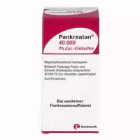 Pankreatan 40 000 Ph Eur Einheiten Magensaftresistent Hartkapseln