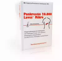 Pankreatin 20000 Laves Mikro Magensaftresistente Kapseln 50