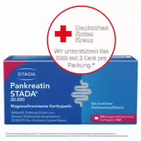 Pankreatin Stada 20000 100 St Magensaftresistente Hartkapseln
