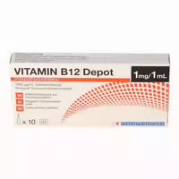 Vitamin B12 Depot 1000ug 10x1 ml Injektionslösung