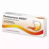Pantoprazol Adgc 20mg 7 st Tabletten Magensaftresistent