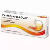 Pantoprazol Adgc gegen Reflux Symptome wie Sodbrennen und Saures Aufstoßen