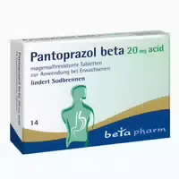Pantoprazol Beta 20 Mg Acid Magensaftresistent Tabletten