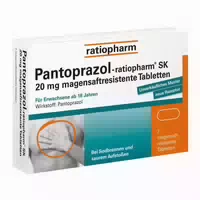 Pantoprazol Ratiopharm Bei Sodbrennen 7 St Tabletten Magensaftresistent