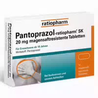 Pantoprazol Heumann 20mg bei Sodbrennen 7 st Tabletten Magensaftresistent