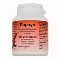 Papaya Kautabletten