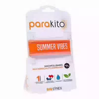 Para Kito Mückenschutz Armband Erwachsene Orange