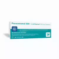 Paracetamol 500 1 A Pharma 10 st Tabletten