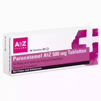 Paracetamol Abz 500 mg Tabletten 10 st