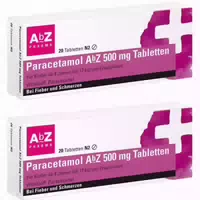 Paracetamol Abz 500 mg Tabletten