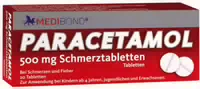 Paracetamol Medibond 500mg Schmerztabletten 20 Stück