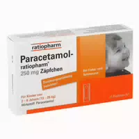 Paracetamol Ratiopharm 250 mg Zäpfchen: Sanfte Hilfe bei Schmerzen und Fieber für Kinder Ab 2 Jahren
