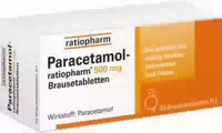 Paracetamol Ratiopharm 500mg 10 St Brausetabletten