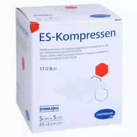 Es Kompressen Steril 5x5 cm 8fach 5x2 st