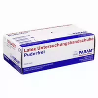 Handschuhe Einmal Latex Puderfrei S