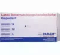 Handschuhe Einmal Latex Gepudert S 100 St Handschuhe