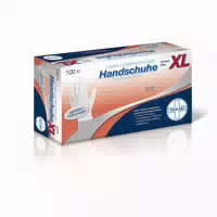 Handschuhe Einmal Latex Gepudert Xl 100 St Handschuhe