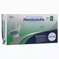 Handschuhe Einmal Vinyl Gepudert S 100 St