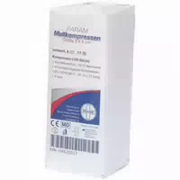 Param Mullkompressen 5 Cm X 5 Cm Unsteril 8 Fach